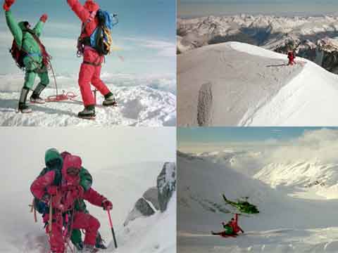 
On The Summit, Dragging His Friend Down With A Broken Leg, Helicoptewr Rescue - K2: The Ultimate High DVD
